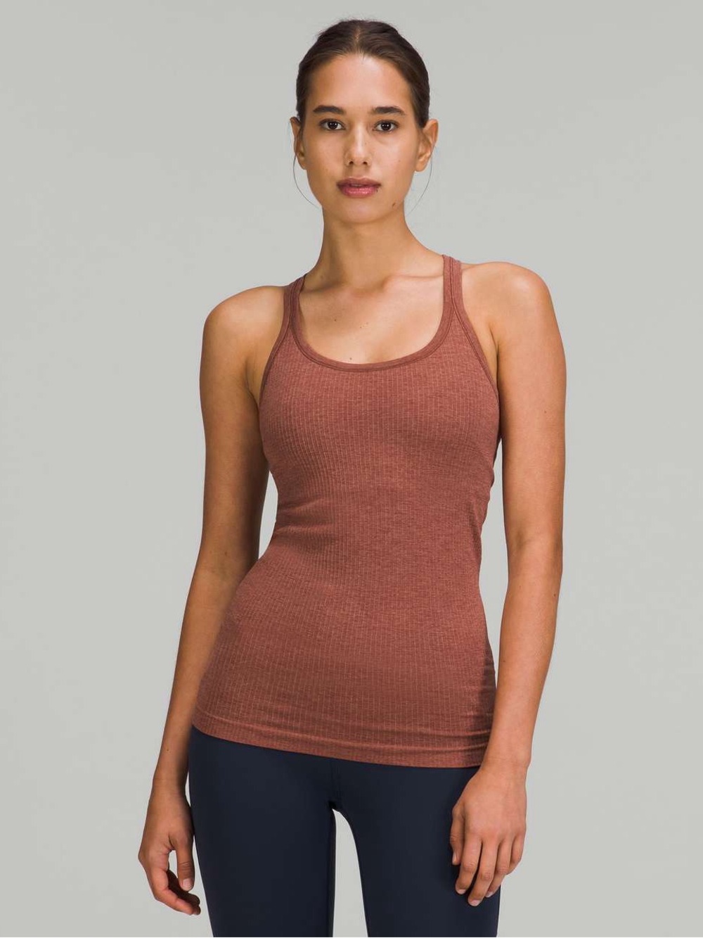 Lululemon Ebb to Street Tank in Ancient Copper